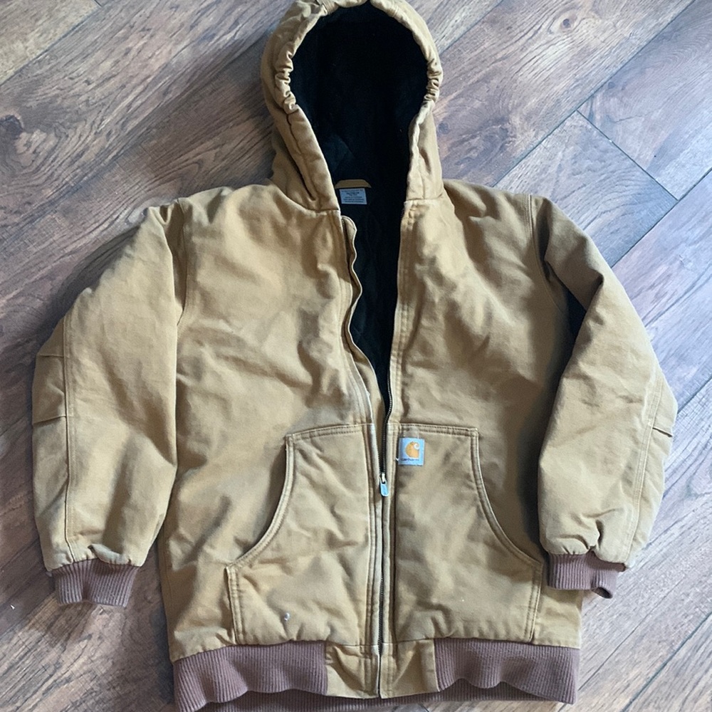 Boys carhartt jacket.